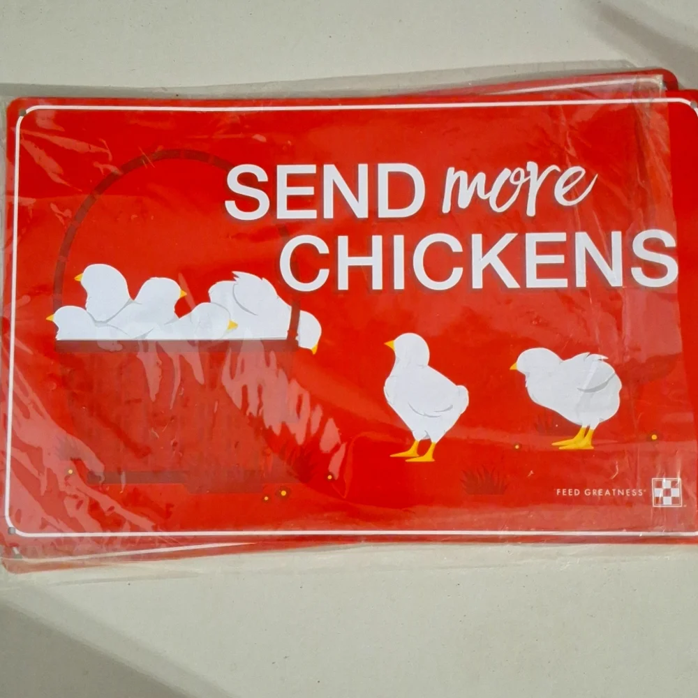 Chicken signs